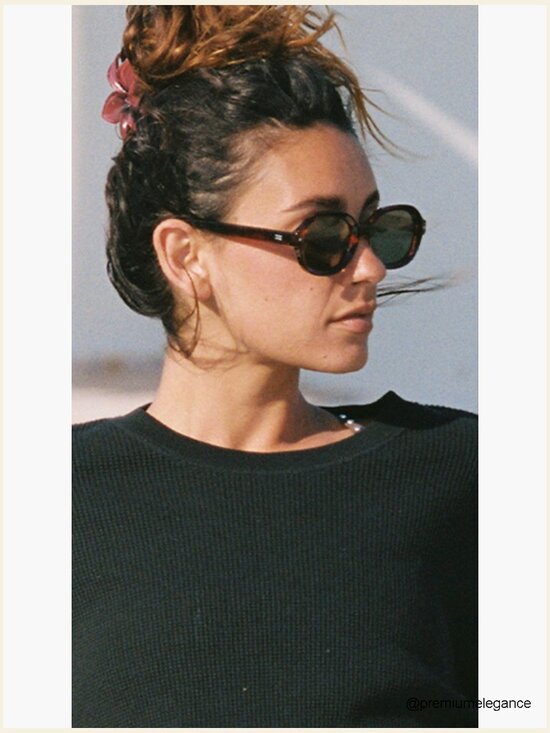 Retro Oval Polarized Sunglasses with UV400 Protection Unisex main image 4